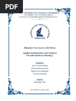 Project 03: Data Fitting Applied Mathematics and Statistics For Information Technology