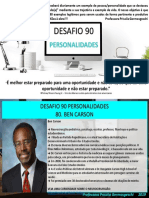 Desafio 90 Dias - 80 Ben Carson