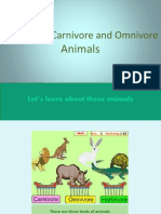 Dokumen - Tips Herbivore Carnivore and Omnivore Animals