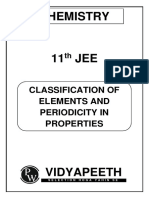 Classification of Elements & Periodicity in Properties (Periodic Table) - DPPs