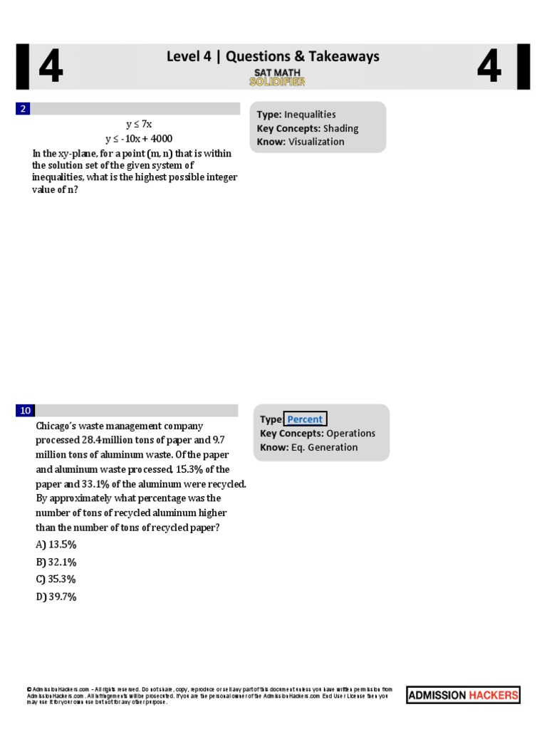 4 Advanced Questions | PDF