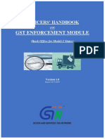 Officers Handbook - GST Enforcement