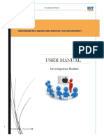 User Manual Investigation Module V1