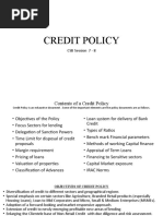 Csb. Session. 07 - 08. Credit Policy
