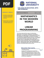 CM 6 MMW Chapter 6 Linear Programming