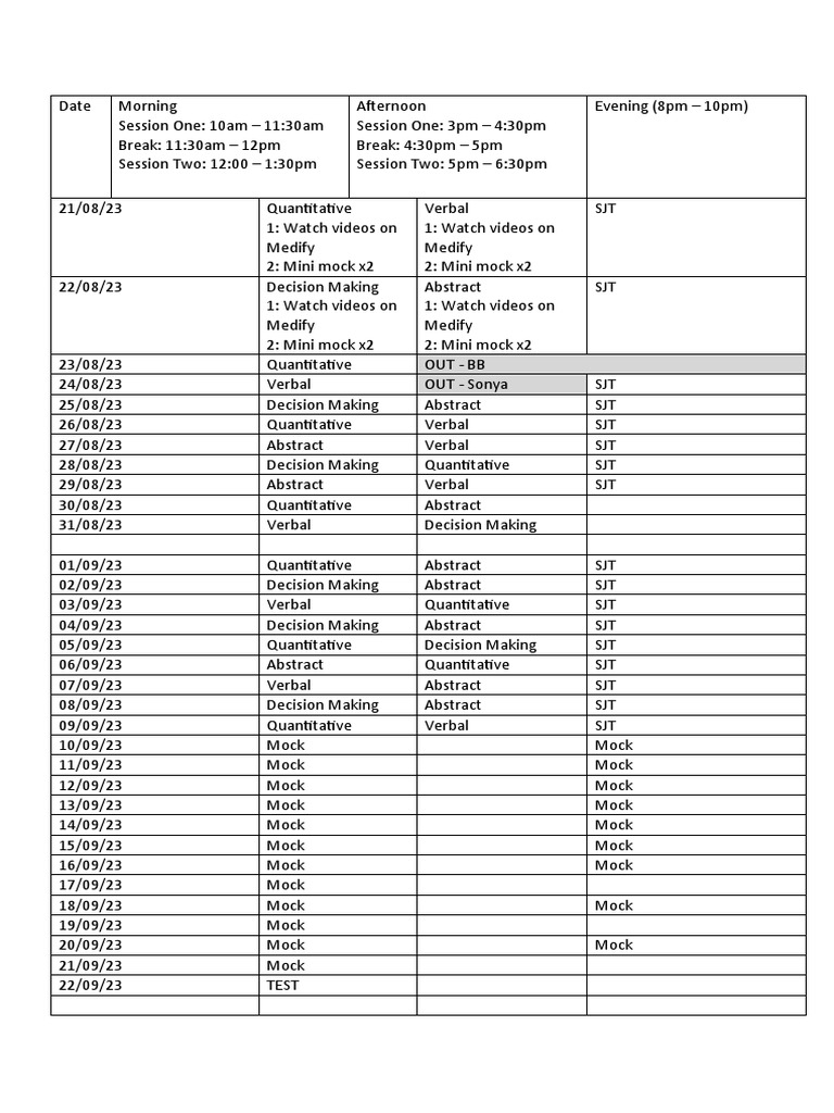 hannah-ucat-timetable-pdf