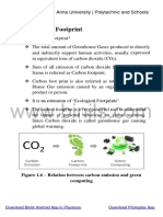 CS8078 UNIT 1 Carbon Footprint