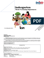 Kindergarten Q2 Week9 LearningExperiences V0.6