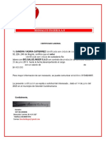 Carta Laboral Alex Vecino