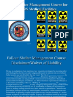 Fallout Shelter Management Course MMRS - Aug 2006 Final- Generic