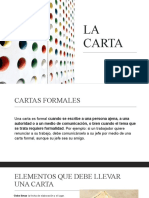 La Carta Formal