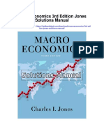 Macroeconomics 3rd Edition Jones Solutions Manual