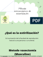 Método Anticonceptivo de Esterilización