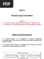 Unit 5 Closed Loop Controllers