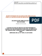 Bases - Mantenimiento Infraestructura (Deriv. Cp3)