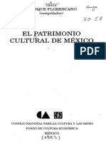 Florescano Patrimonio Cultural Politica