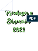 Psicología y Educación Apuntes 2021