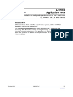 Soldering Recommendations and Package Information For Leadfree