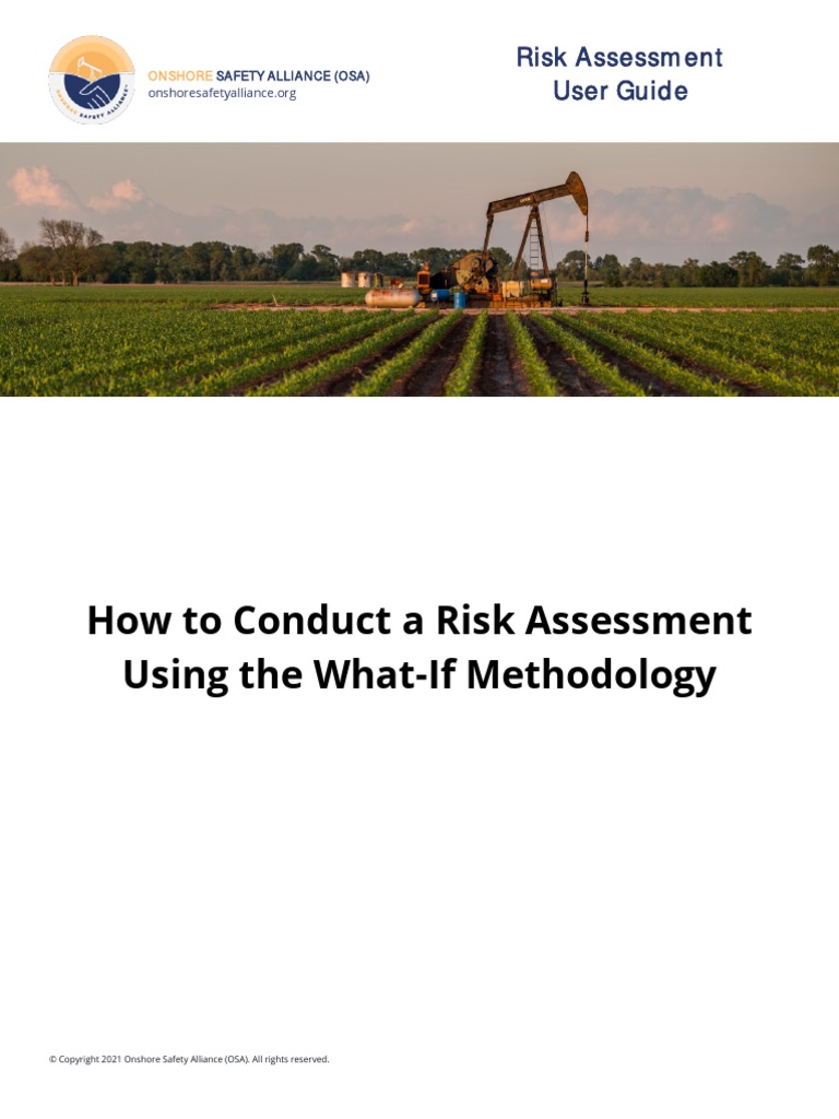 What-If Methodology | PDF | Risk | Risk Assessment