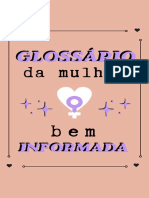 Glossário Da Mulher Bem Informada