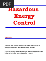 Toolbox Talks Lockout Tagout Awareness English | PDF | Safety | Working ...