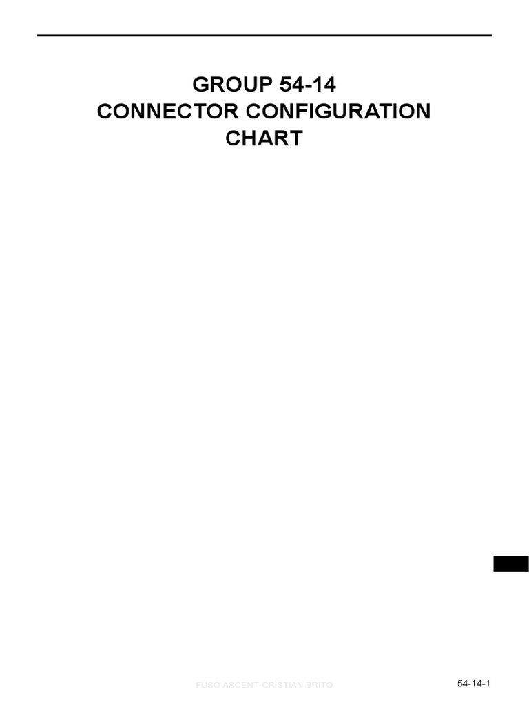 Fuso Ascent Connector Size Chart | PDF
