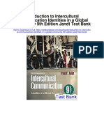 Introduction To Intercultural Communication Identities in A Global Community 9th Edition Jandt Test Bank