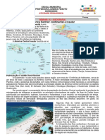 Atividades 8 Ano Jandira Aula 14 America Central Continental e Insular PDF