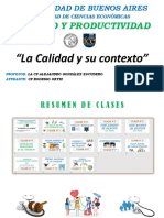 Compendio de Actividades La Calidad y Su Contexto