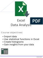 Excel data analysis