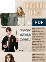 Harry Potter Describe Them