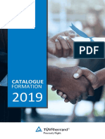 Tüv Algeria Catalogue Formation 2019