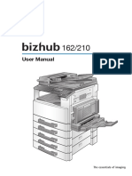 Konica Minolta Bizhub 162 User Manual