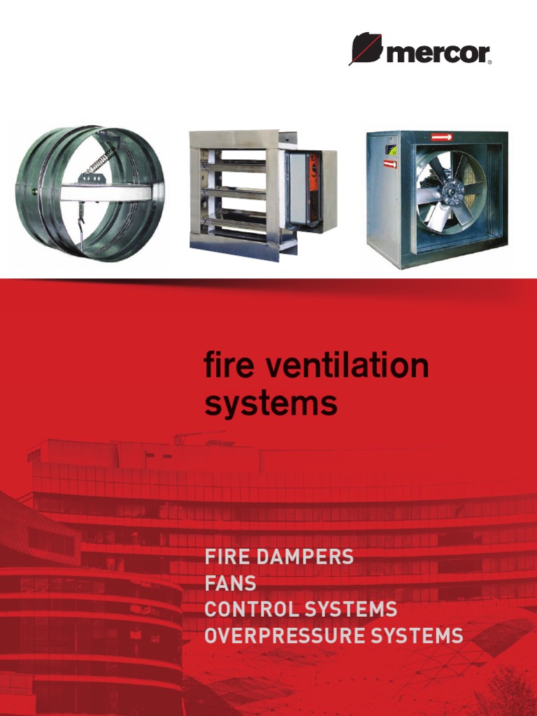 1MercorFire Ventilation SystemsProduct Overview en Duct (Flow) Ventilation (Architecture)