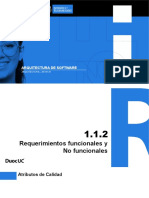 1.1.2 Requerimientos Funcionales y No Funcionales