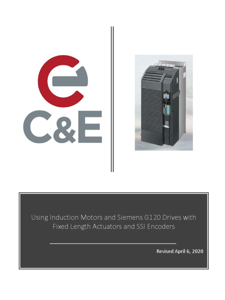 CE Tech Notes - Using Induction Motors and Siemens G120 Drives With ...