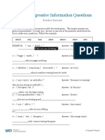 8DHRUPkDT - qx0VD5Ax - 6 G - C2M3L2 - Present Progressive Information Questions Practice Exercise