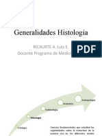 Generalidades Histologia