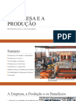 A Empresa e A Produção