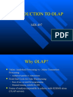 OLAP Systems Introduction
