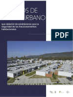 Criterios de Disenio Urbano Fraccionamientos Habitacionales 2019