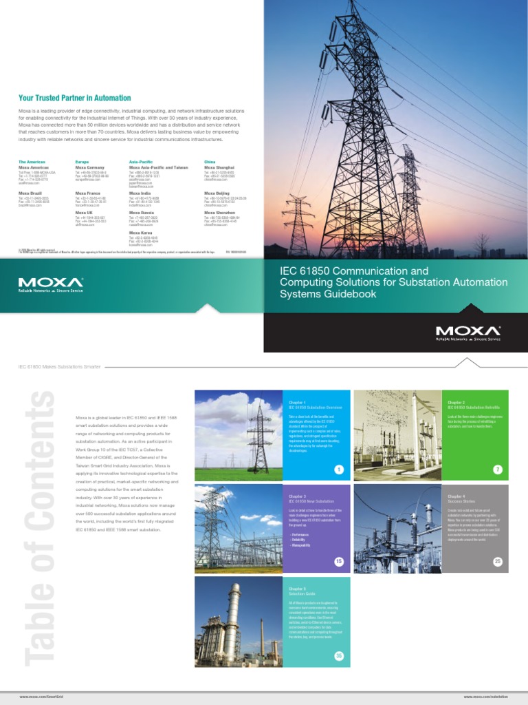 IEC 61850 Substation Automation Guide | PDF | Scada | Computer Network