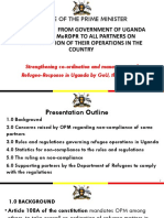 Presentation On MoRDPR Directive To Regularisation