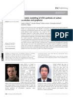 Atomistic Modelling of CVD Synthesis of Carbonnanotubes and Graphene