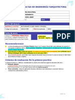 Primera Practica de Gestion de Mantenimiento 2022-1 DCBF - COD 2015117499