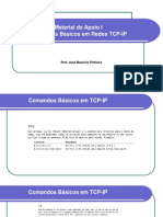 Material de Apoio I - Comandos Básicos em TCP-IP