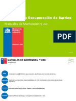 Manuales de Mantencion y Uso