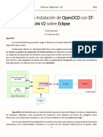 Notas Sobre La Instalación de OpenOCD para STLINK V2