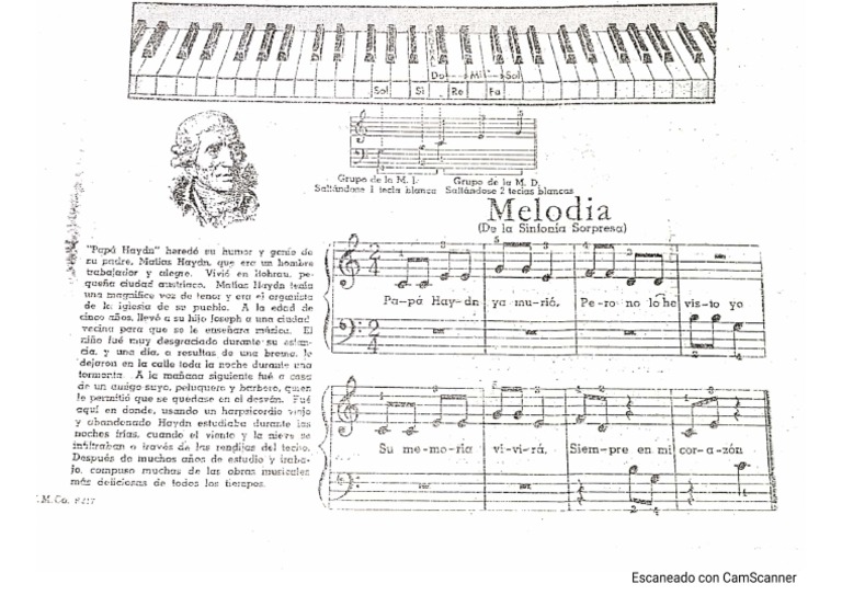 Melodía PDF