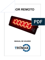 Manual Display Remoto DR Ss